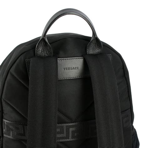 versace bags man|versace backpacks men's.